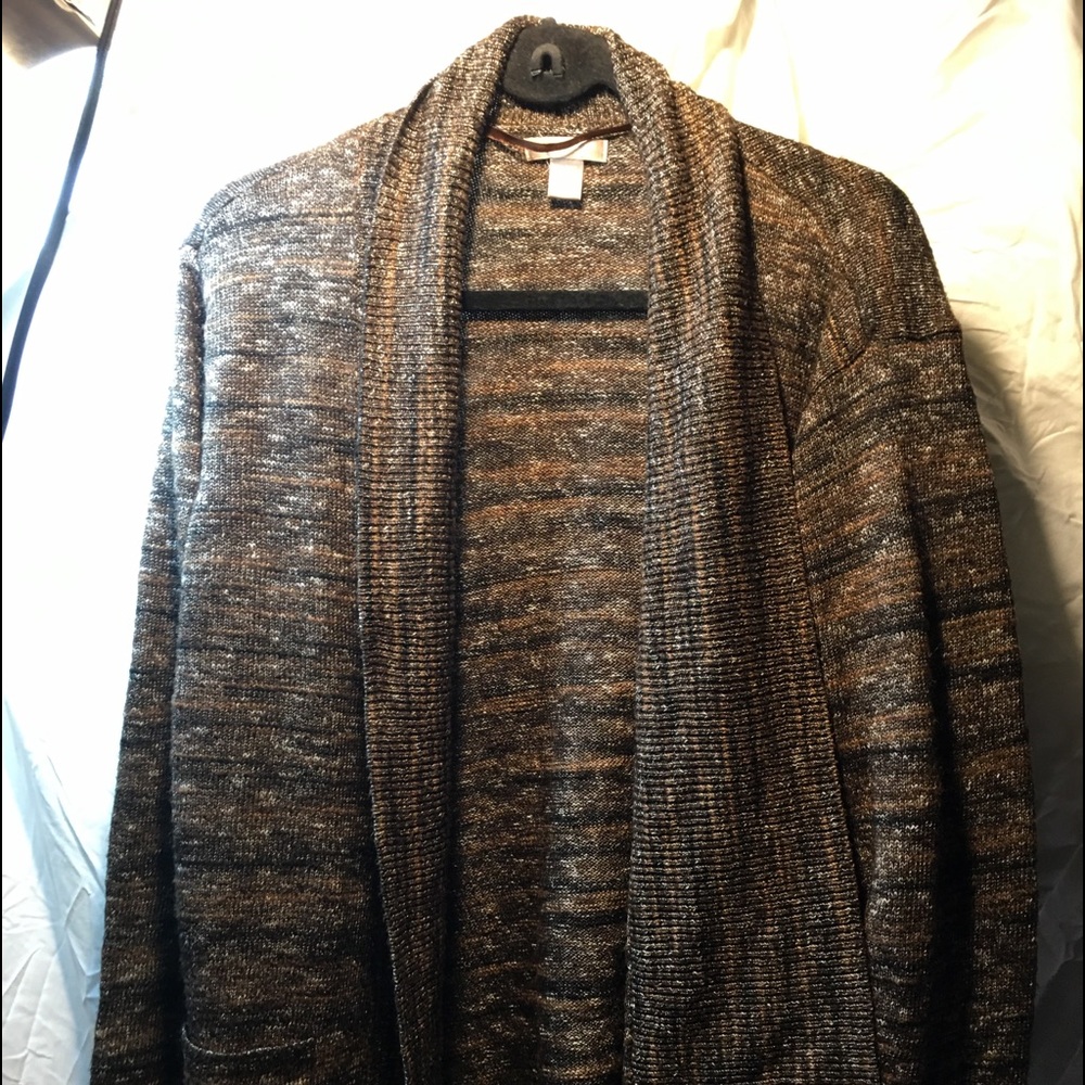 Women’s white stag sweater jacket